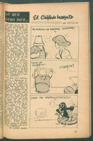 Lo que otro dice ...