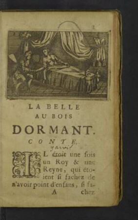 La belle au bois dormant.