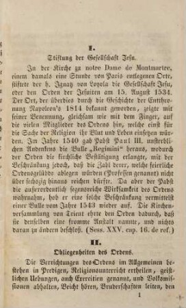 Die Jesuiten nach dem Urtheile großer Männer oder Was ist von den Jesuiten zu halten?