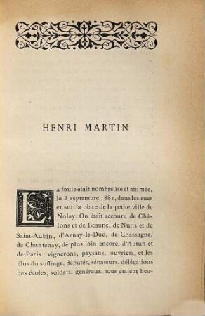 Henri Martin : Par Hector Depasse