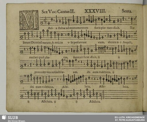 XXXVIII. Maria stabat ad monumentum