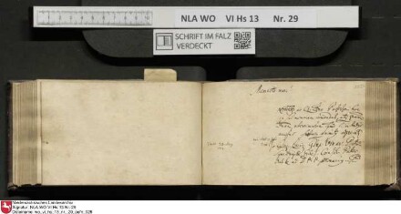 Stammbuch des Gottfried Crusius (Cruse) aus Stendal