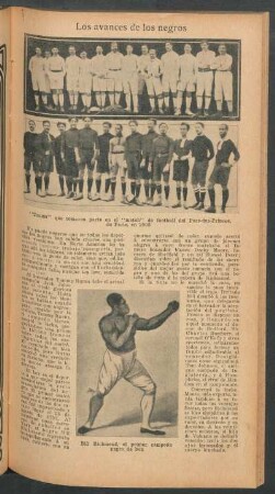 Los avances de los negros