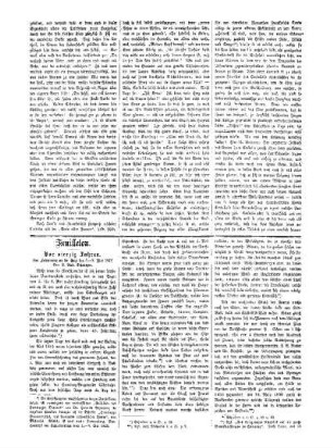 Feuilleton. Vor vierzig Jahren