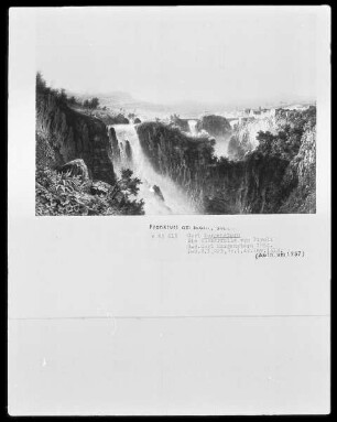 Die Wasserfälle von Tivoli