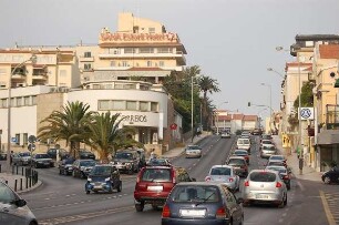 Estoril bei Lissabon : Stadtzentrum des Badeortes Estoril bei Lissabon, aufgenommen 2006