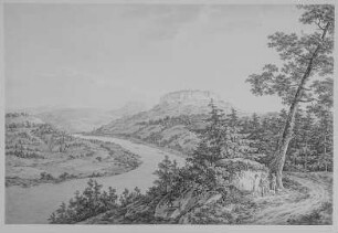Festung Königstein von Nordwest