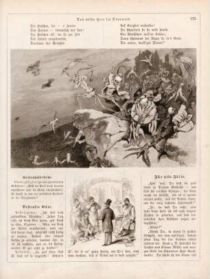 "Das wilde Heer im Odenwald" "Bestrafte Güte"