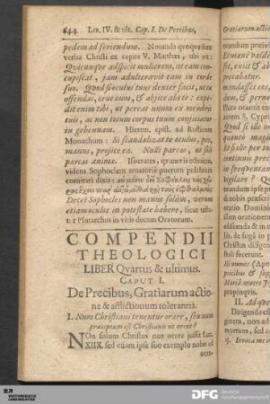 Liber Qvartus & ultimus.