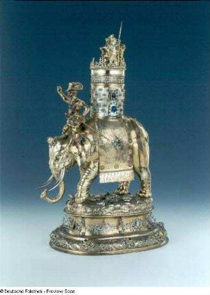 Elefant mit Kriegsturm