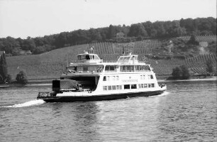 Meersburg: Fährschiff; Meersburg-Staad