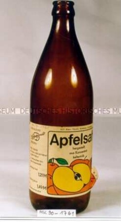 Flasche für "Apfelsaft"