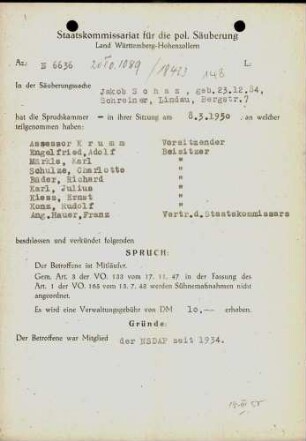 Schaz, Jakob