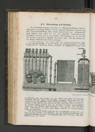 Fig. 56 und 57. Schematische Darstellung einer Gasfabrik.