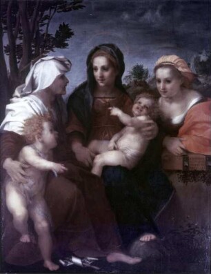 Madonna mit der heiligen Elisabeth, der heiligen Katharina und dem Johannesknaben