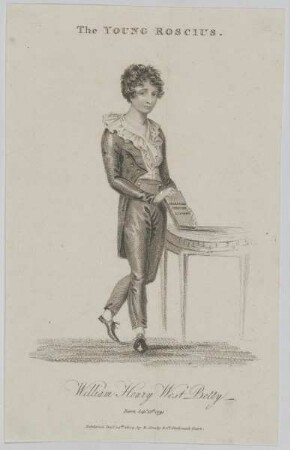 Bildnis des William Henry West Betty