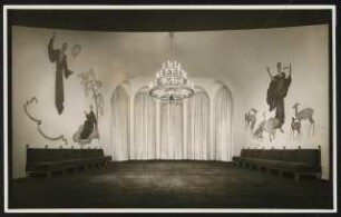 Stadttheater (auch: Opernhaus Wuppertal), Barmen: Ansicht des Foyers
