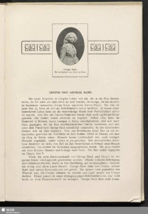 Chopin und George Sand