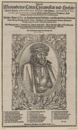 Bildnis des Melchior Sebizius
