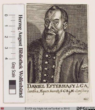 Bildnis Daniel Eszterházy, Frhr. von Galántha