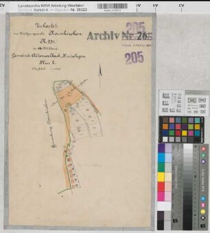 Neunkirchen (Neunkirchen), Umlegung Neunkirchen, Urkarte I Altenseelbach Flur 2