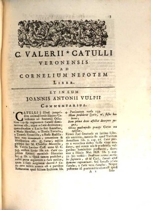 C. Valerius Catullus Veronensis