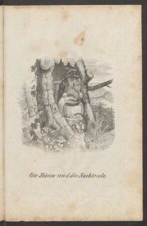 Die Mäuse und die Nachteule.