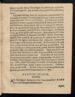 Tertius Status.