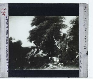 Huysmans, Waldlandschaft mit Hirten und Rindern (Lyon MBA A 2907)
