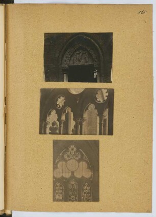 Dom, Erfurt: Details (aus: Skizzen- und Fotoalbum 8)
