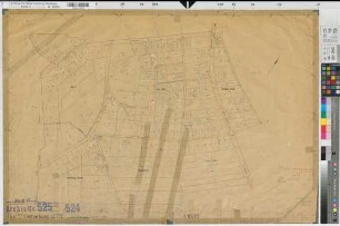 Lette (Coesfeld), Flurbereinigung Lette II, Bl.17 Zuteilungskarte Lette Flur 17