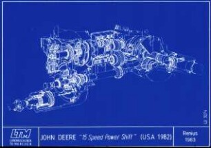 John DEERE "15 Speed Power Shift" (USA 1982)