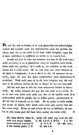 Die Goslarischen Statuten.