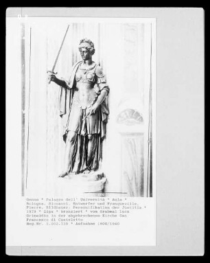 Justitia, ursprünglich vom Grabmal Luca Grimaldis
