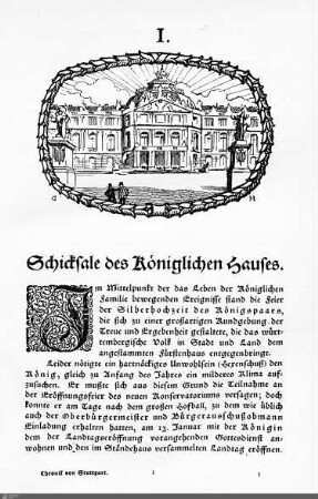 Schicksale des Königlichen Hauses.
