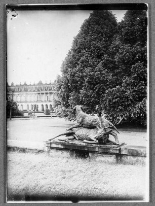 Im Schlosspark zu Herrenchiemsee