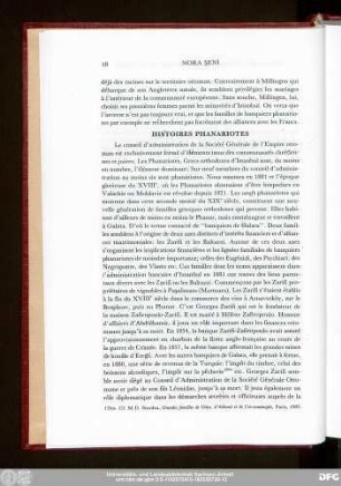 Histoires Phanariotes