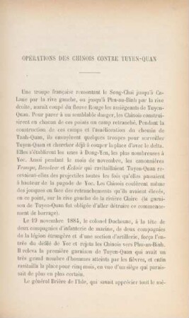 Opérations des Chinois contre Tuyen-Quan