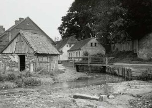 Riesenburg, Stadtteilansicht : Riesenburg (Prabuty/Polen). Stadtteilansicht (An der Liebe)