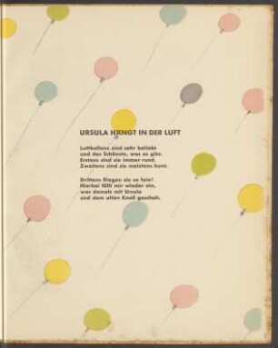 Ursula hängt in der Luft