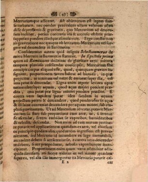 Tractatus physicus de motu Mercurii in barometris : ex sobriis scientiarum naturalium principiis concinnatus