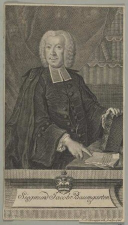 Bildnis des Siegmund Jacob Baumgarten