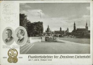 Hundertjahrfeier der Dresdner Liedertafel am 7. und 8. Januar 1939