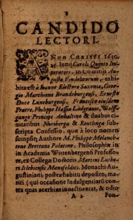 Tractatus Passaviensis, et Pacis Religionis inter Catholicos et protestantes imperii Proceres anno 1552 ... et 1555 ... confirmatae compendiosa declaratio anno 1552 ... Passaviae initae
