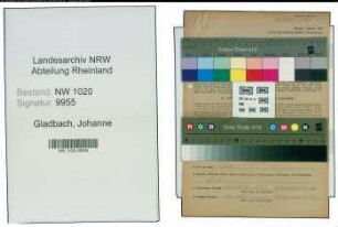 Entnazifizierung Johanne Gladbach , geb. 07.03.1899 ()
