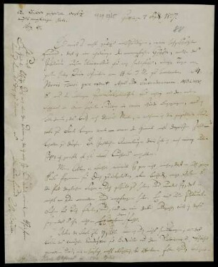 Nr. 88: Brief von Karl Otfried Müller an Ernst Friedrich Johann Dronke, Göttingen, 7.9.1837