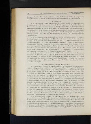 VII. Elektrizitätslehre und Magnetismus.