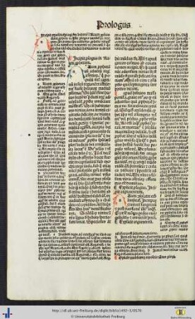 Prologus in Naum prophetam cum expositione