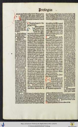 Prologus in Naum prophetam cum expositione