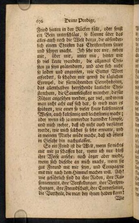 676-681, So ein Feind ist die Welt, wenn sie nichts mit mir ...